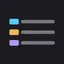 3-Line Calendar icon